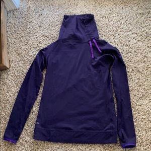 Purple Nike dry fit sweatshirt